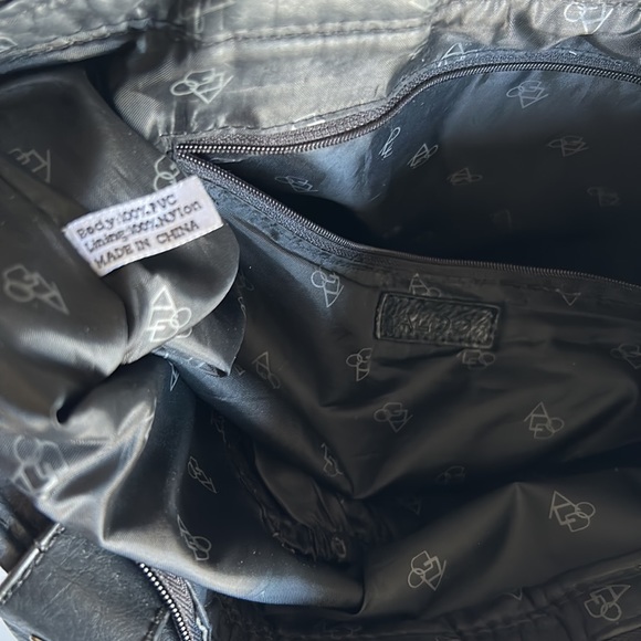 Aldo Black Soft Faux Leather Tote Bag - Picture 8 of 16